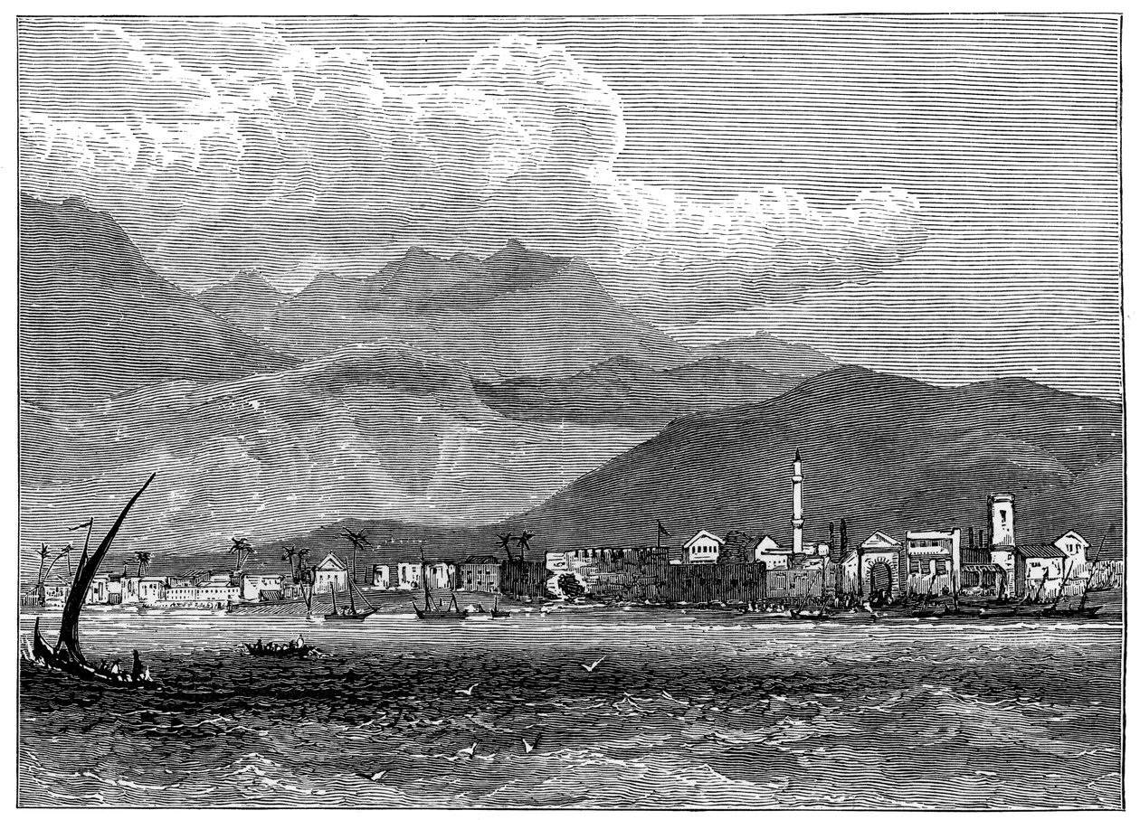 Larnaka, Cyprus, ca. 1890 door Unbekannt