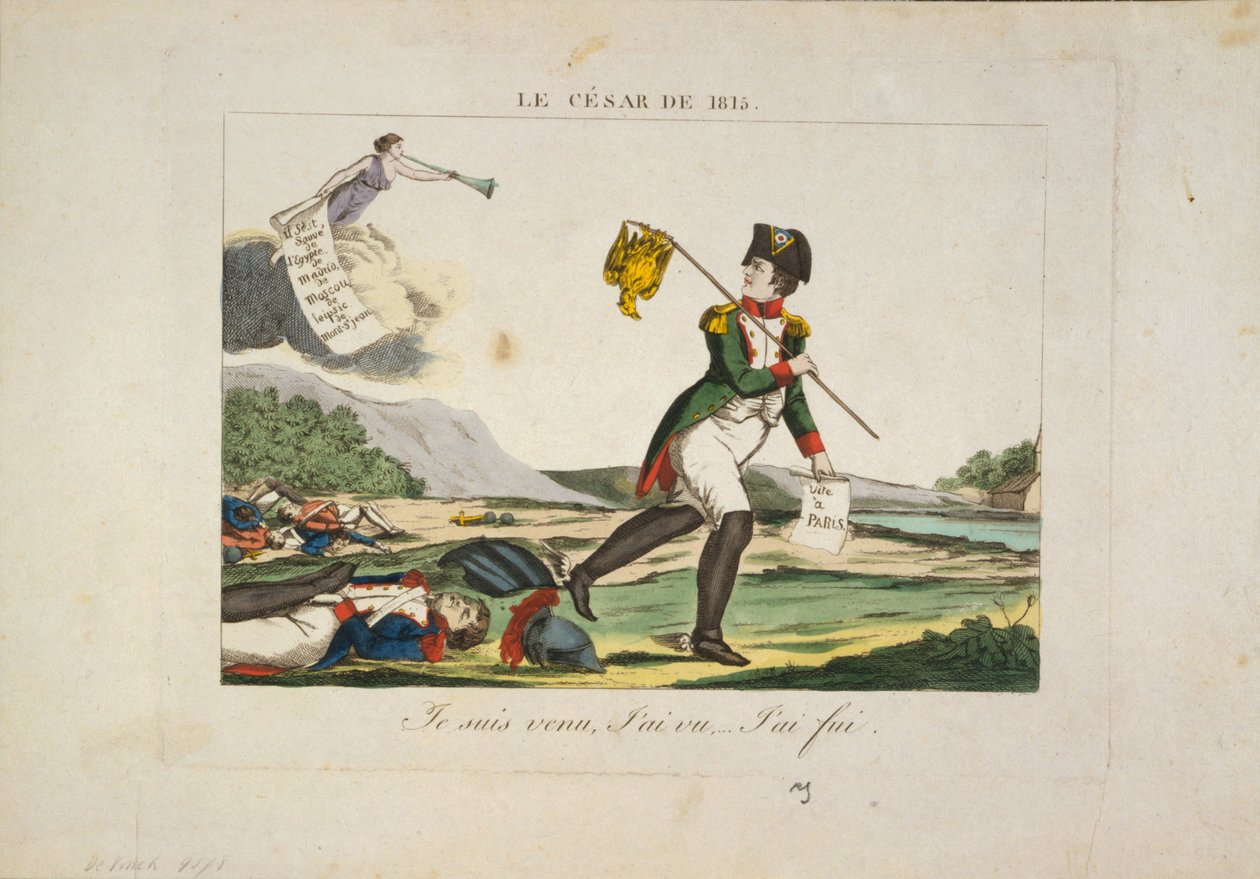 Le César de 1815 Napoleon als Caesar van 1815, 1815 door Unbekannt