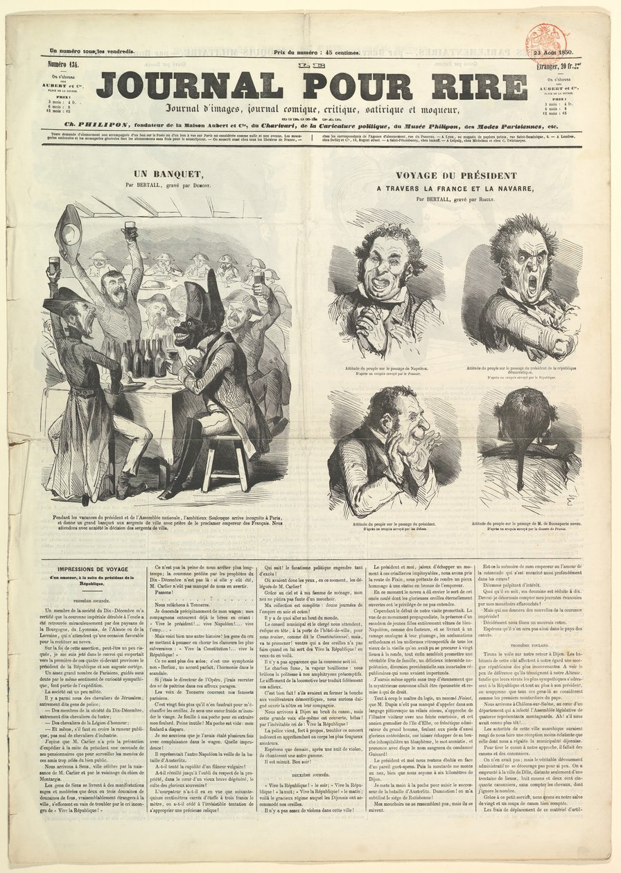Le Journal Pour Rire, Journal d