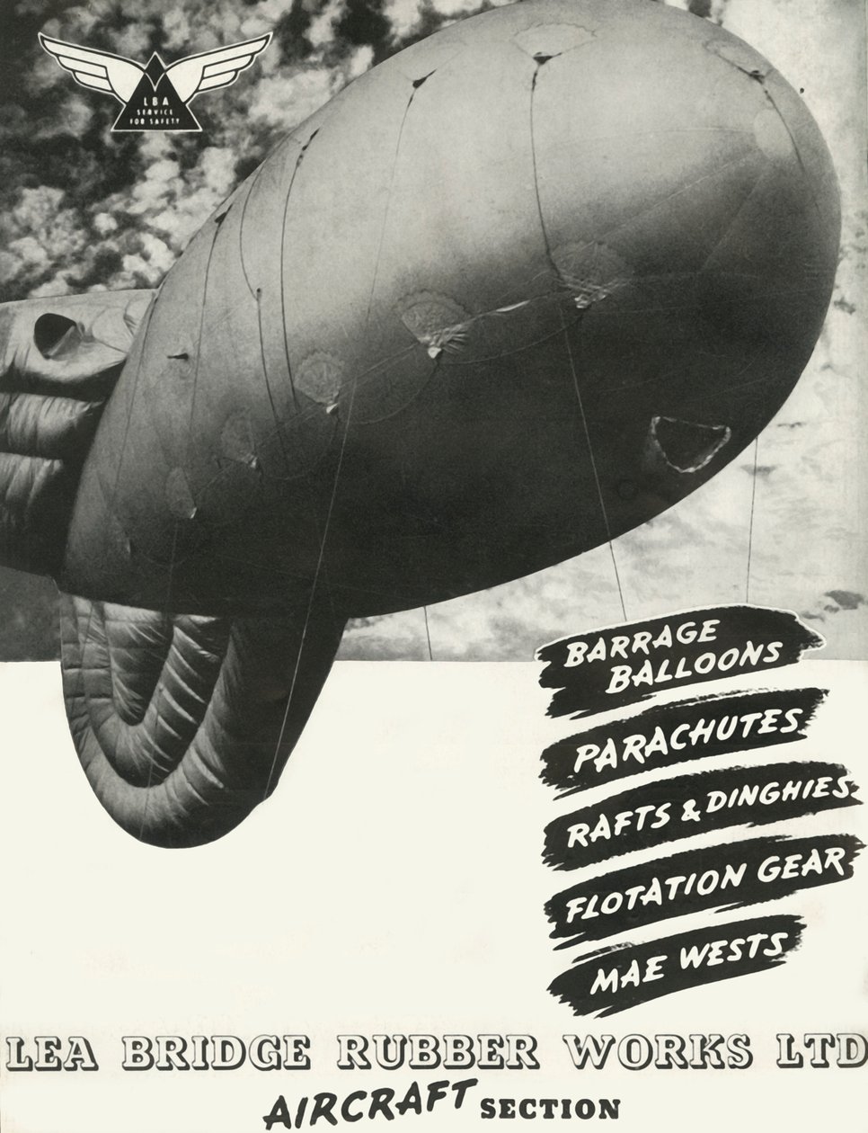 Lea Bridge Rubber Works Ltd - Vliegtuigafdeling, 1941 door Unbekannt