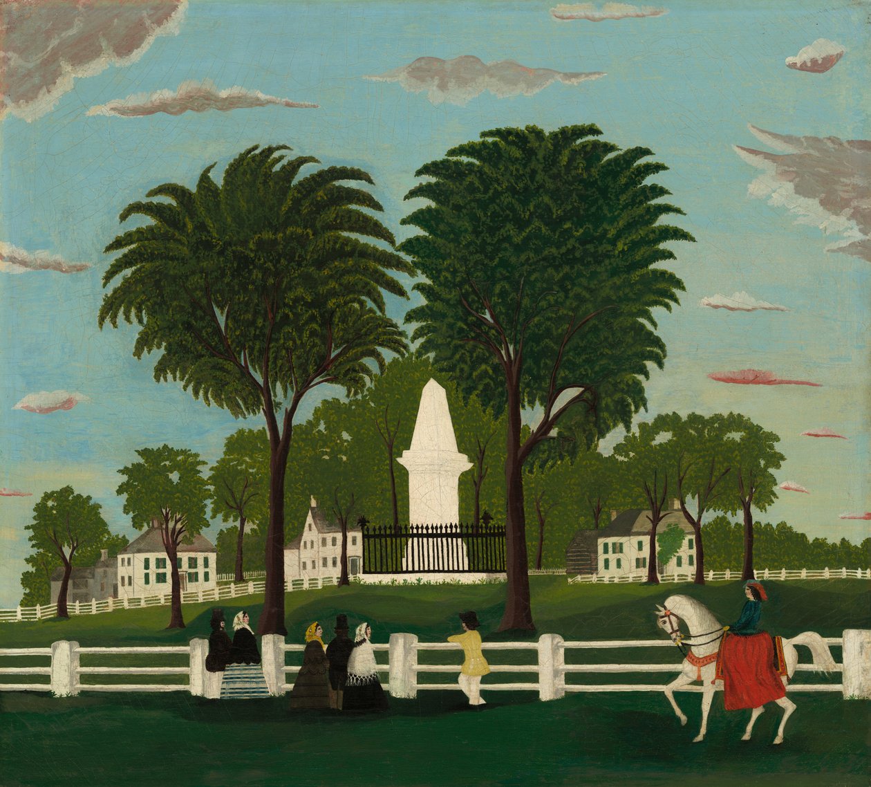 Lexington Slagmonument, 1853 of later door Unbekannt