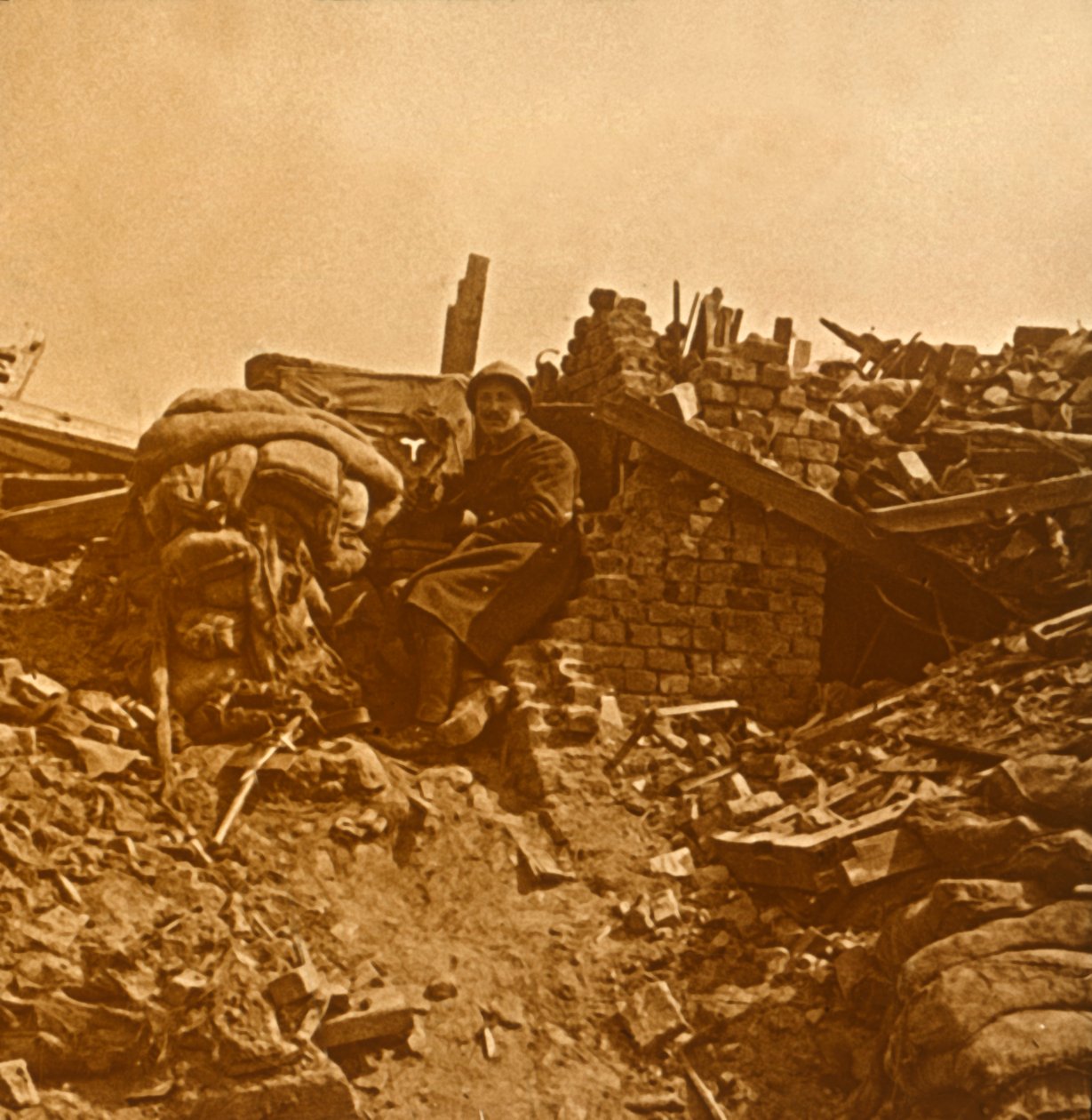 Uitkijk, ca. 1914-1918 door Unbekannt