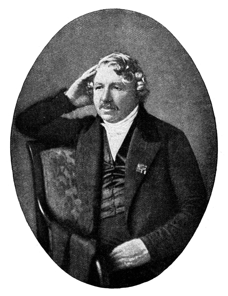 Louis Daguerre 1787-1851, Franse fotograaf, 1900 door Unbekannt