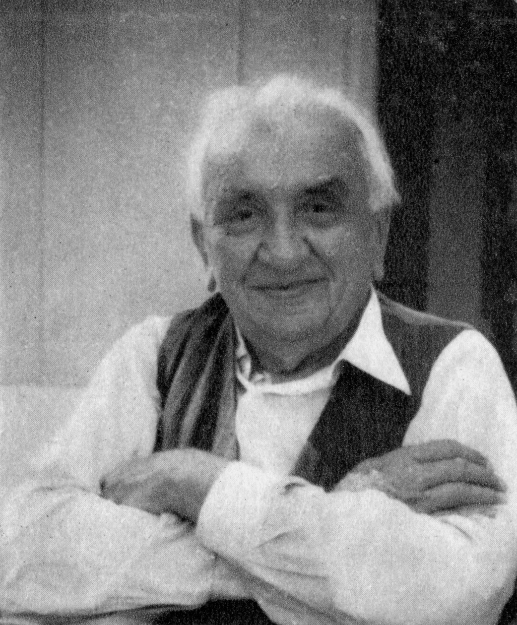Louis Lumiere, Franse fotograaf en cinematograaf, 1937 door Unbekannt