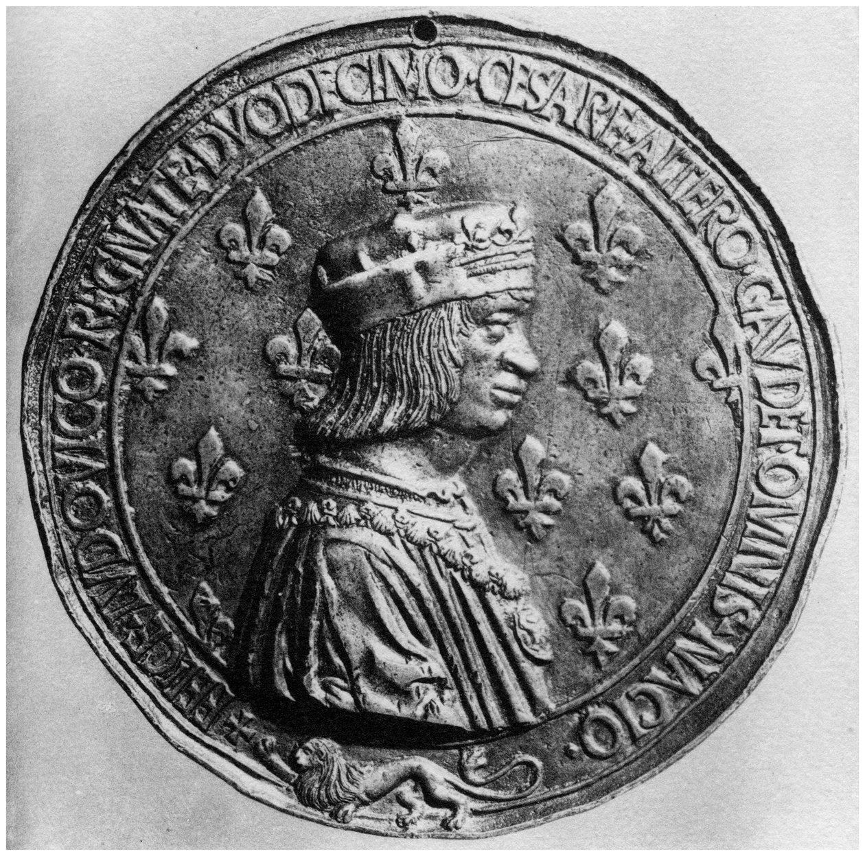 Lodewijk XII, Koning van Frankrijk, 1499 1958 door Unbekannt
