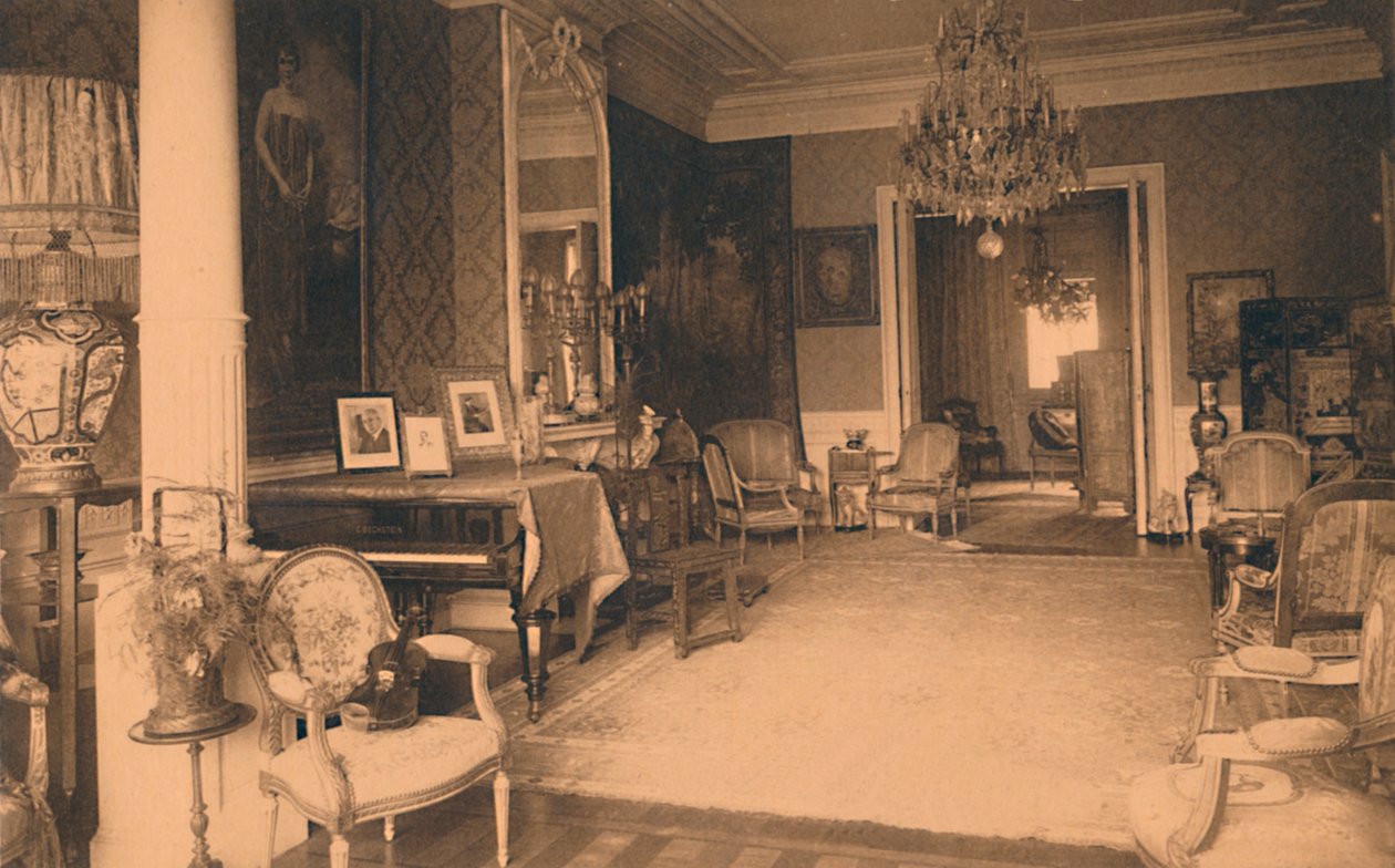 Louis XVI Kamer in de Cubaanse Ambassade in Brussel, België door Unbekannt