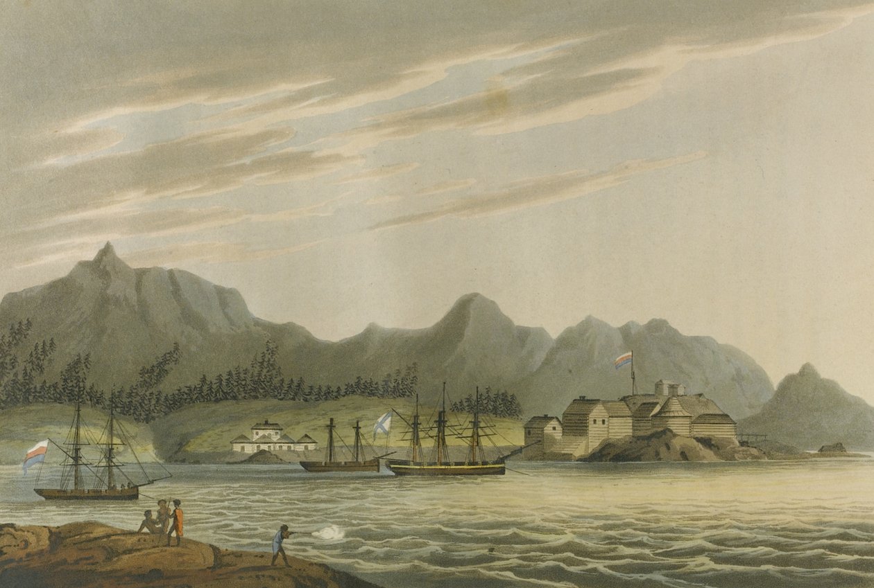 Lysyansky: Een reis rond de wereld in de jaren 1803-06, op het schip Neva door Unbekannt