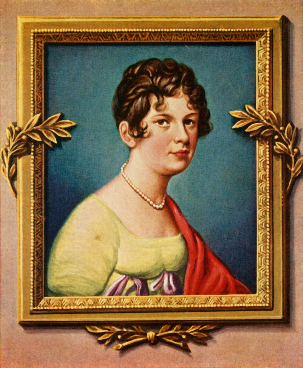 Madame De Lefebvre door Unbekannt