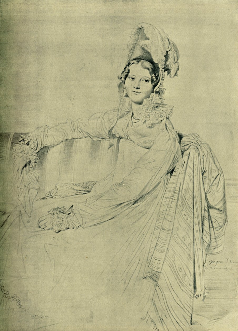 Madame Destouches, 1816, 1903 door Unbekannt
