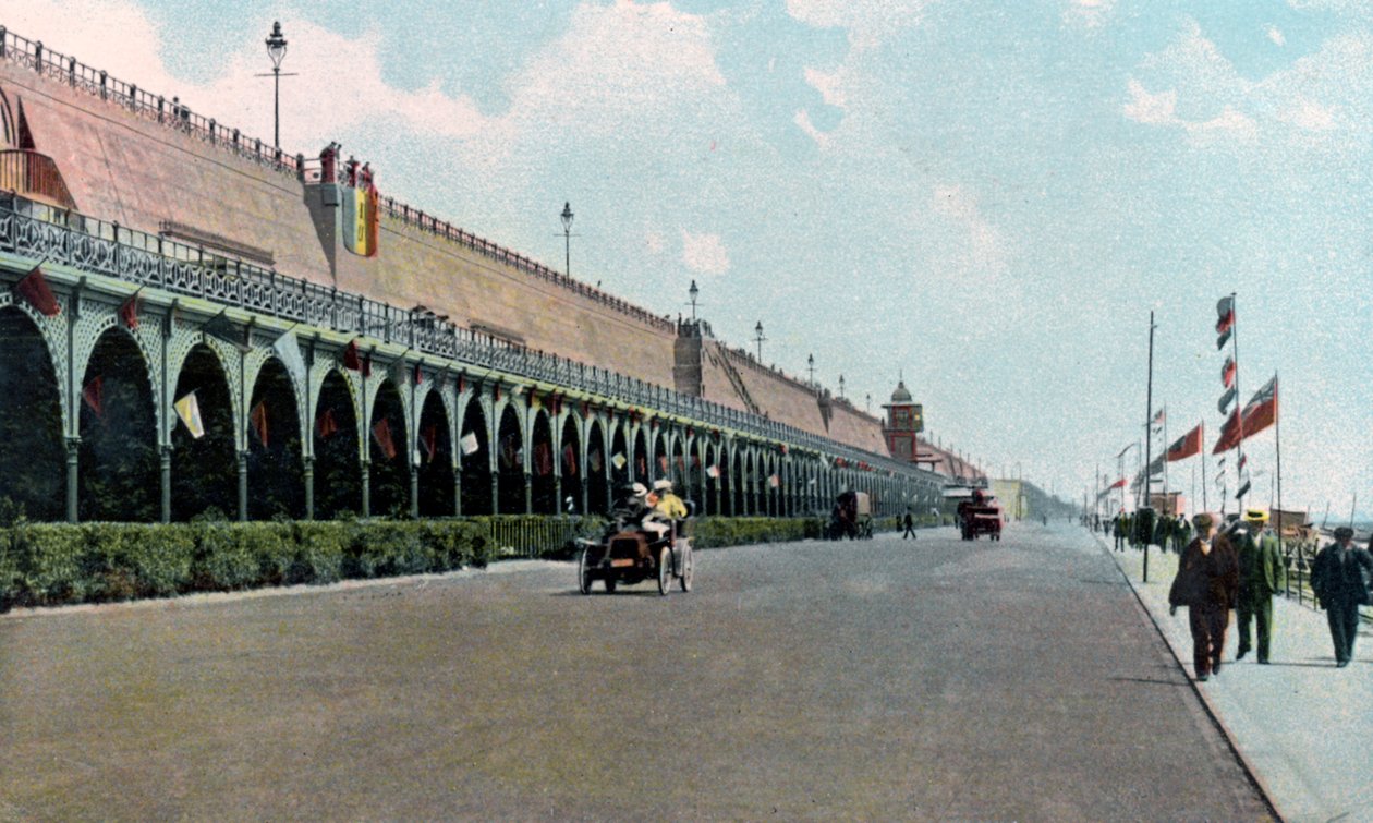 Madeira Road motorcircuit, Brighton, East Sussex, ca. 1900s-ca. 1920s door Unbekannt
