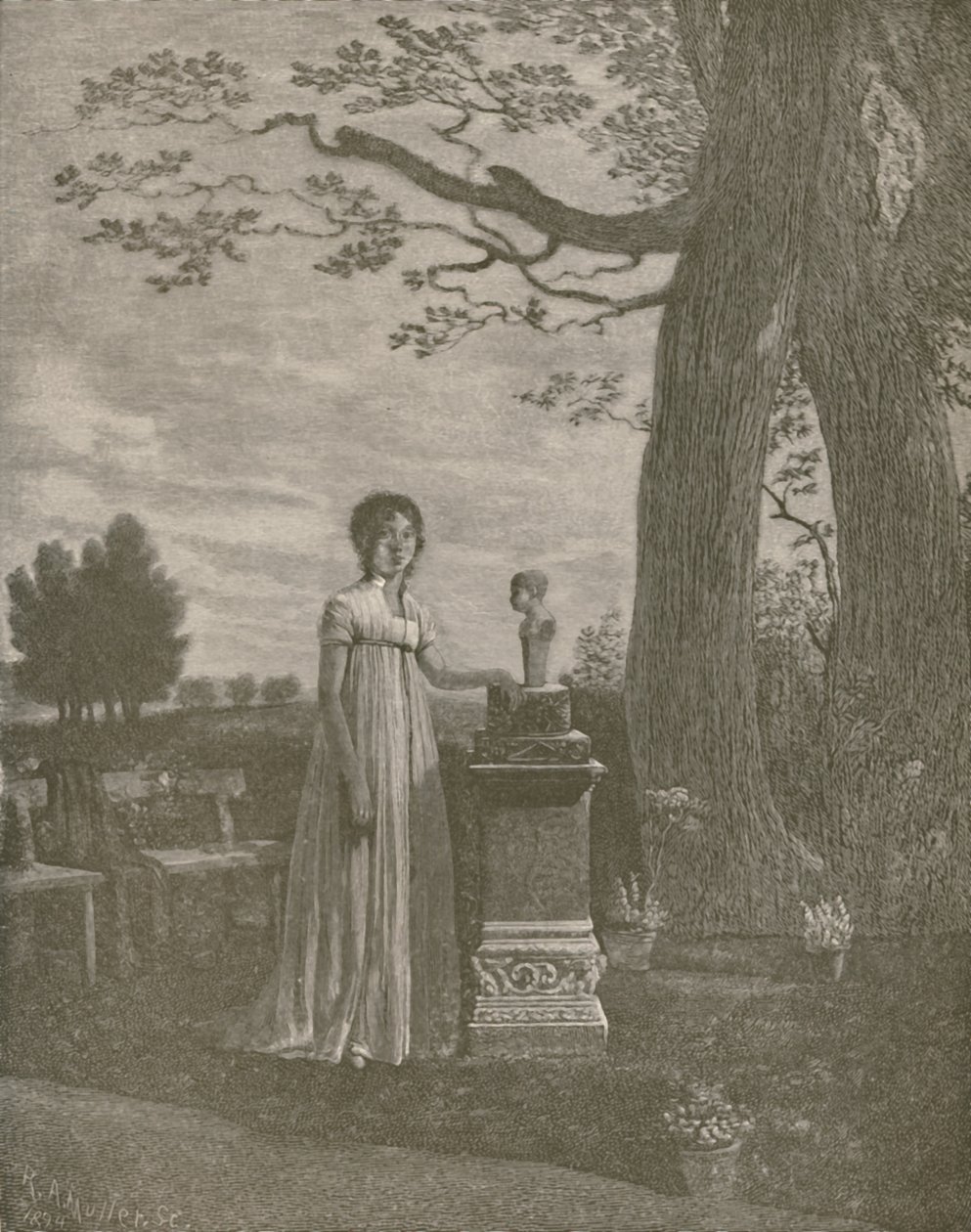 Marie-Julie Clary, vrouw van Joseph Bonaparte, koningin van Spanje, c1806-1808, 1896 door Unbekannt