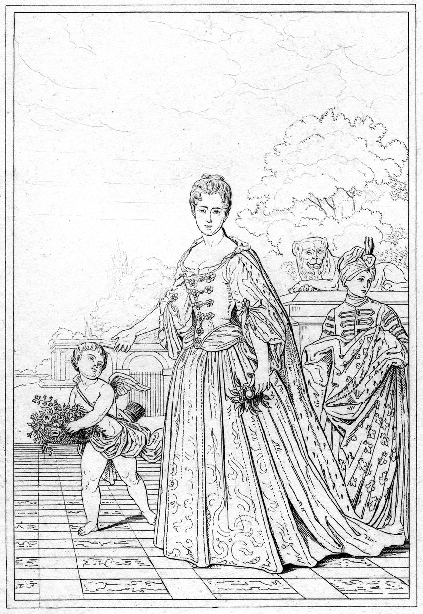 Marie Adelaide van Savoye, Hertogin van Bourgogne, 17e eeuw door Unbekannt