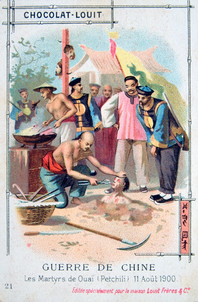 Martelaarschap in Ouai Petchili, China, Bokseropstand, 11 augustus 1900 door Unbekannt