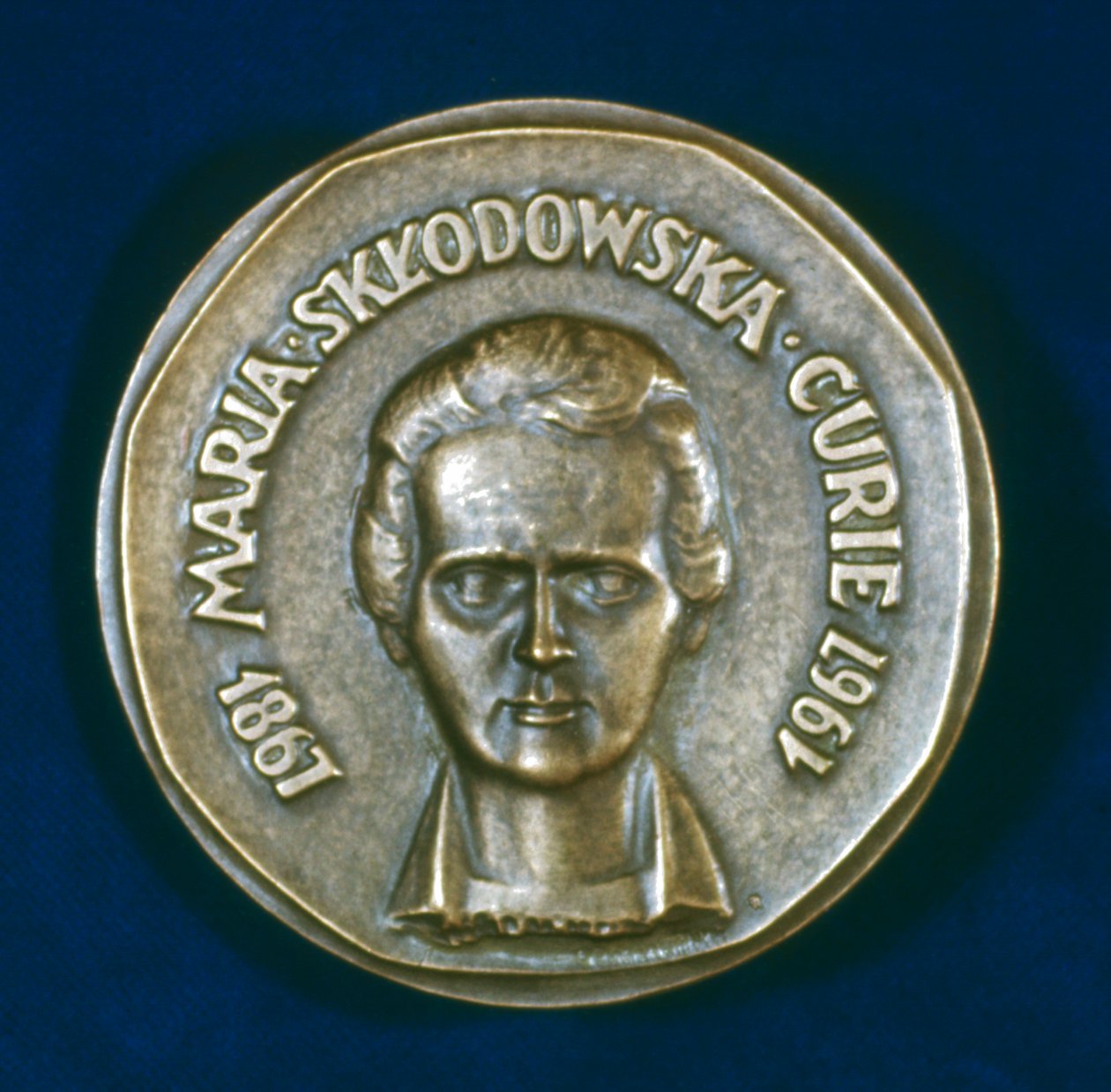 Medaille ter herdenking van Marie Sklodowska Curie, Pools-Franse natuurkundige, 1967 door Unbekannt