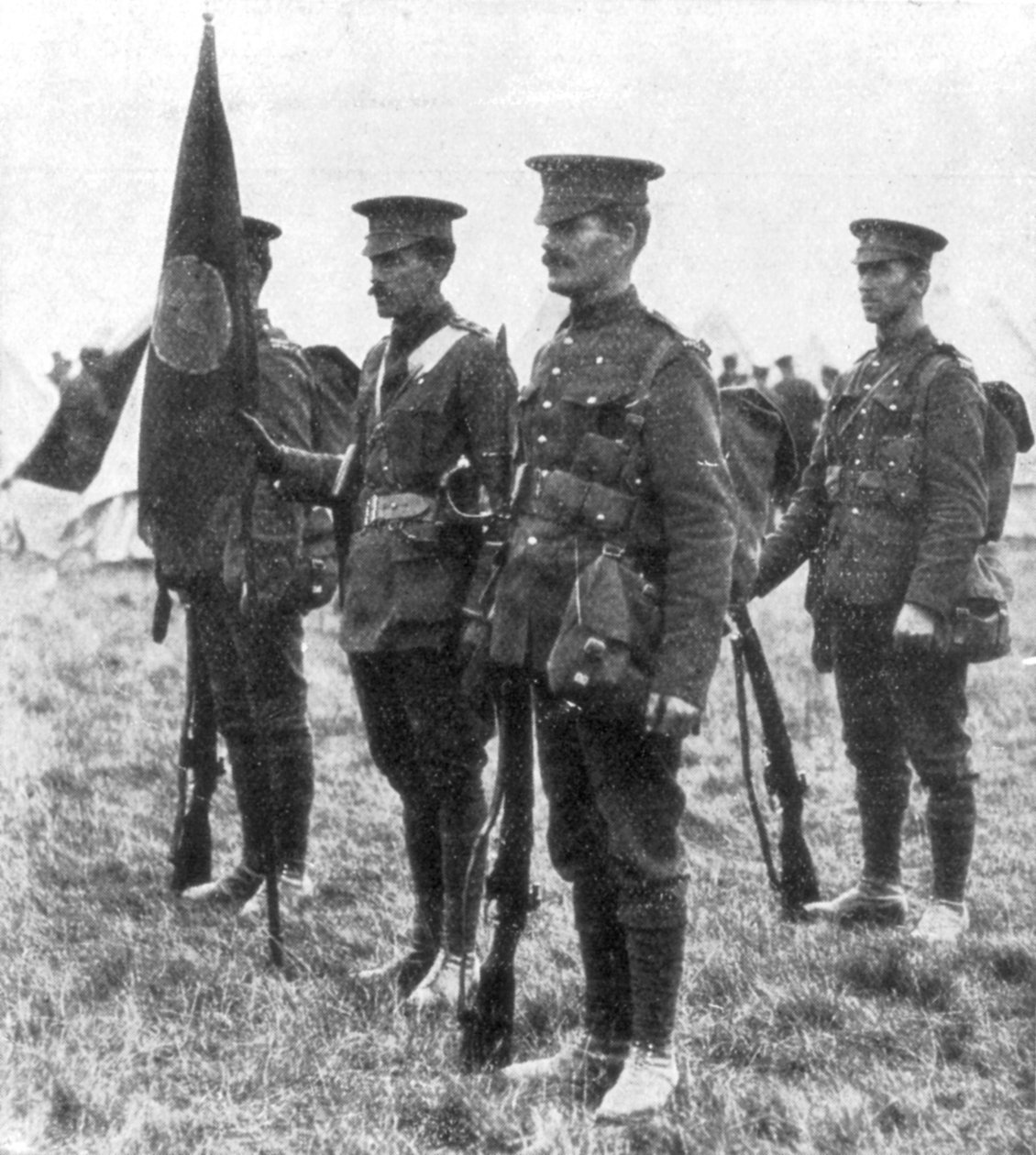 Mannen van Princess Patricias Canadian Light Infantry door Unbekannt