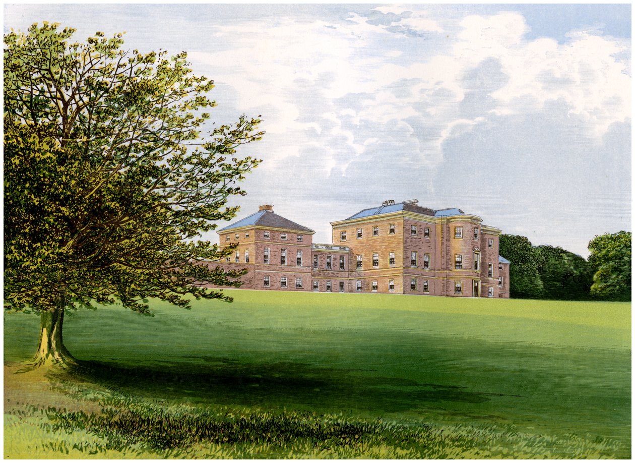 Mersham-le-Hatch, Kent, huis van Baronet Knatchbull, c1880 door Unbekannt