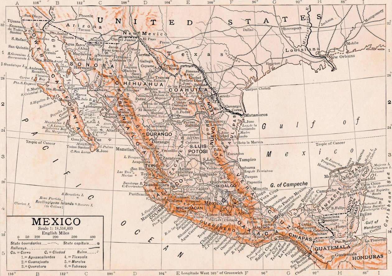 Mexico door Unbekannt
