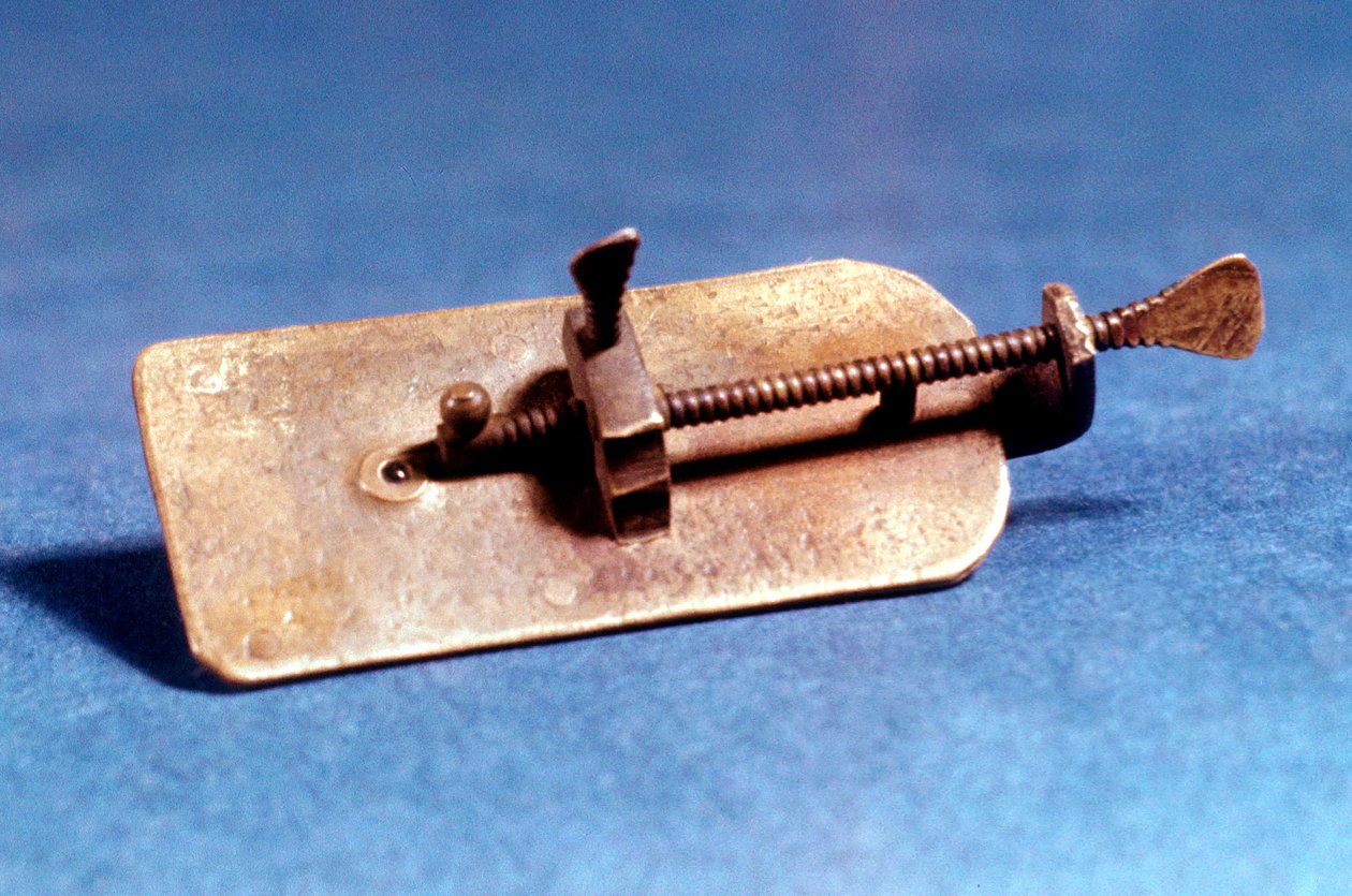 Microscoop door Anton Van Leeuwenhoek, Nederlands door Unbekannt