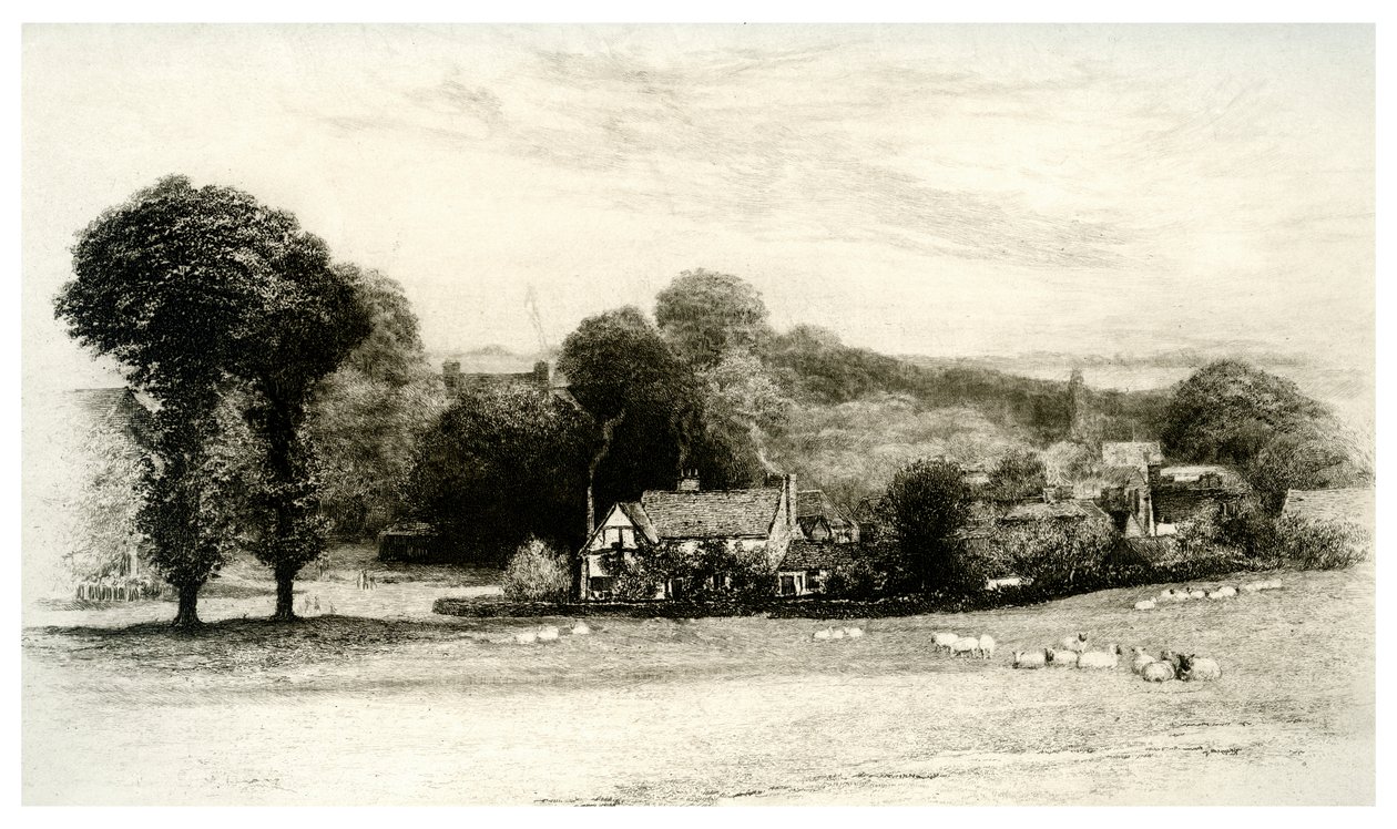 Miltons cottage, Chalfont St Giles, Buckinghamshire, 1895 door Unbekannt
