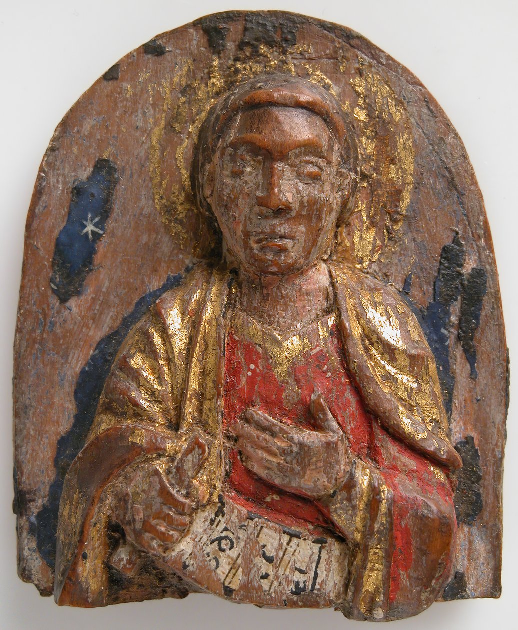 Miniatuur Reliëf van Hebreeuwse Profeet Daniël met Rol, Duits, 1200-1225 door Unbekannt