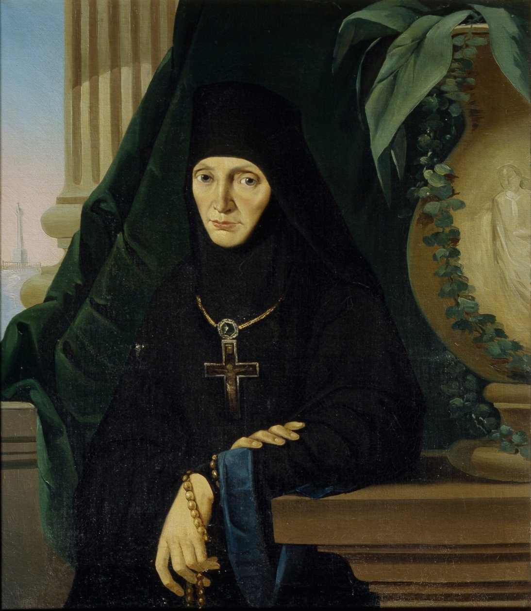 Moeder Overste Maria Tuchkova, 1840s door Unbekannt