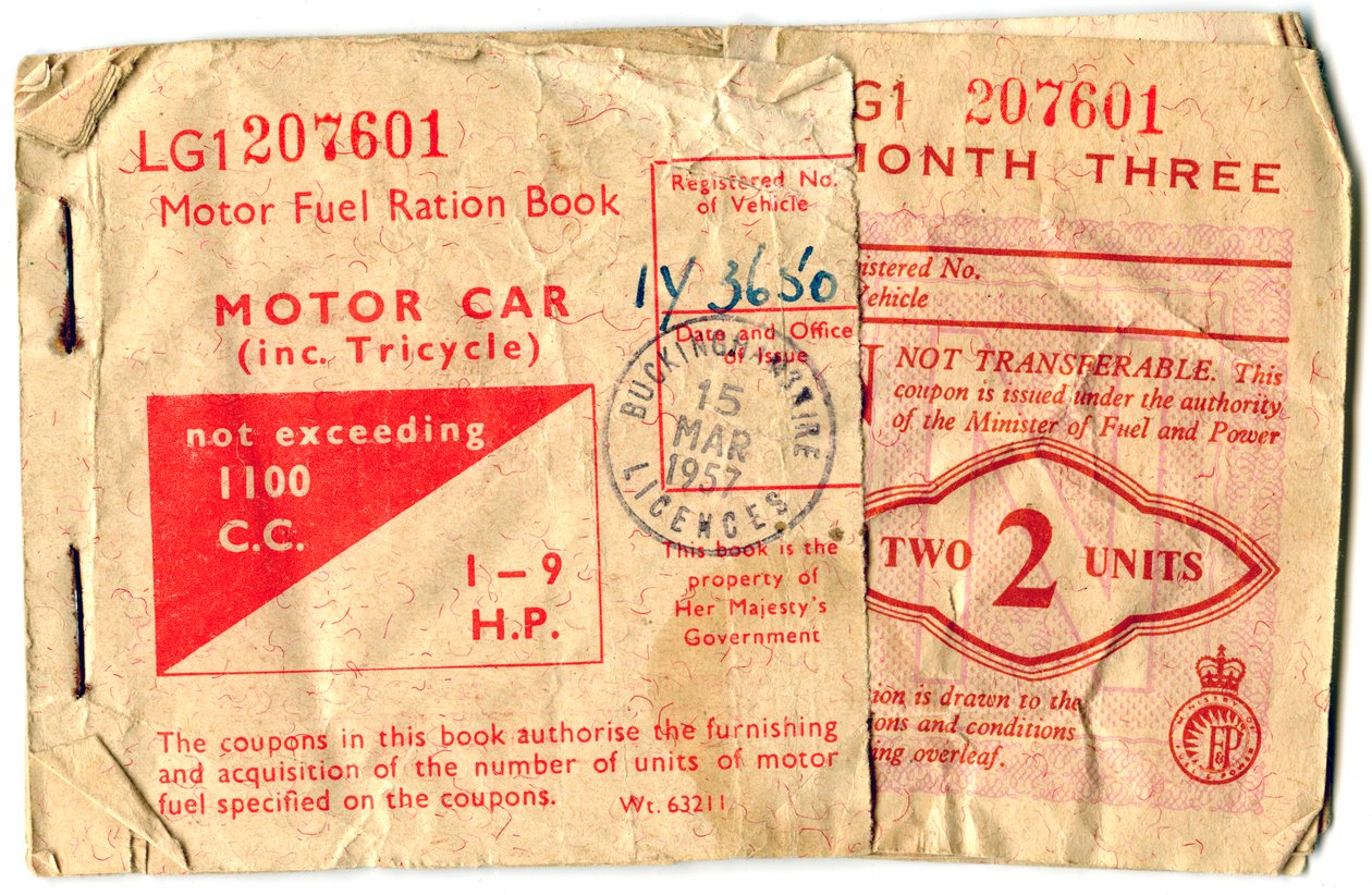 Brandstofrantsoenboek, 1957 door Unbekannt