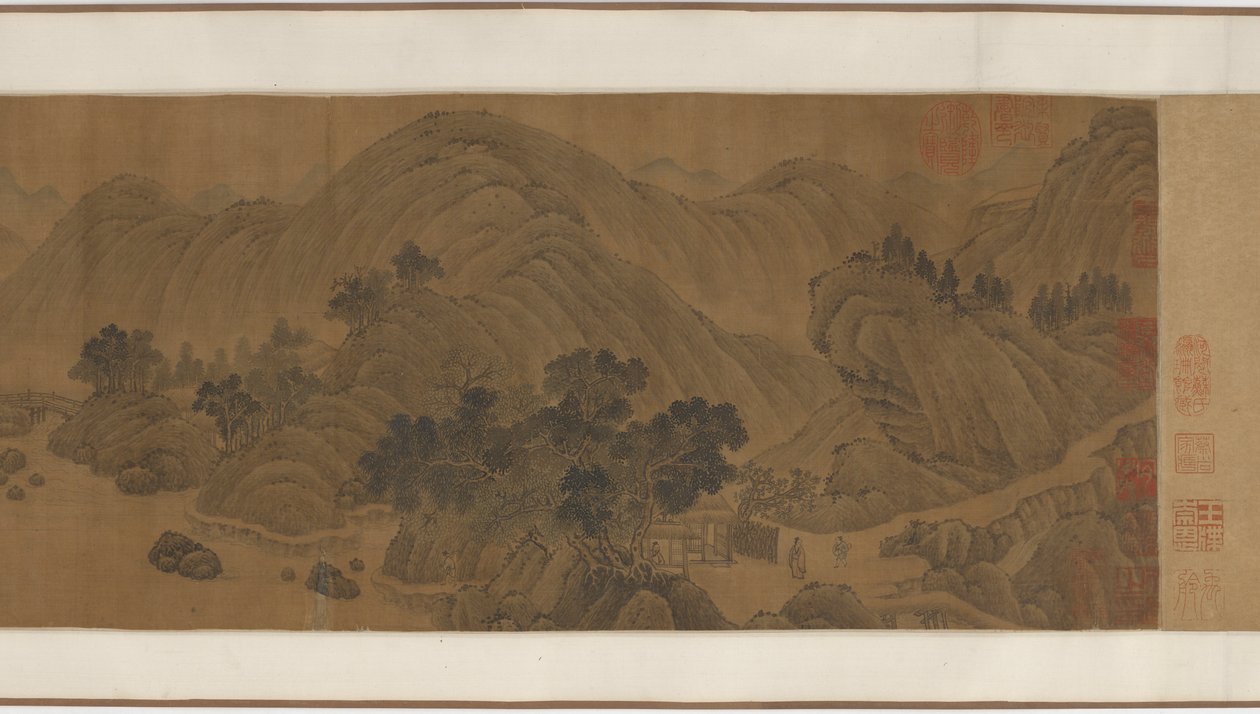 Berglandschap, 1550-1644 door Unbekannt