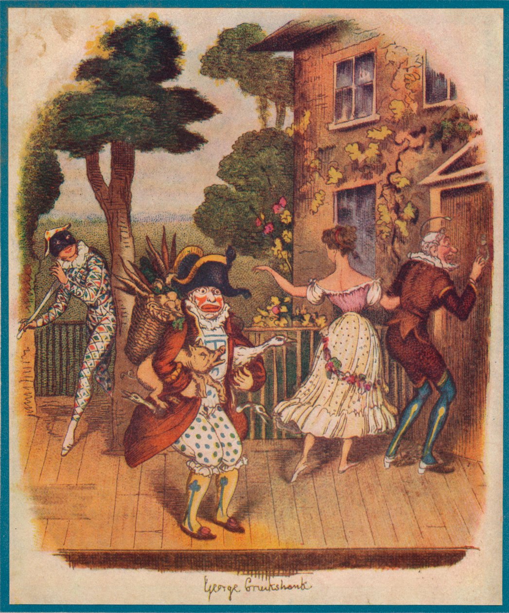 Mr Punch of Pulcinella en andere commedia dell