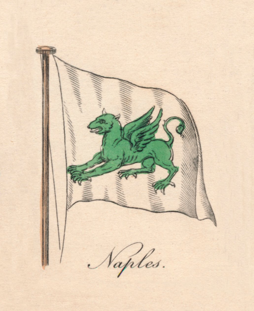 Napels, 1838 door Unbekannt
