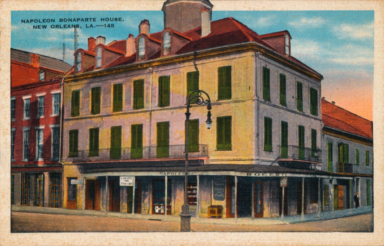 Napoleon Bonaparte Huis, New Orleans, 1935 door Unbekannt