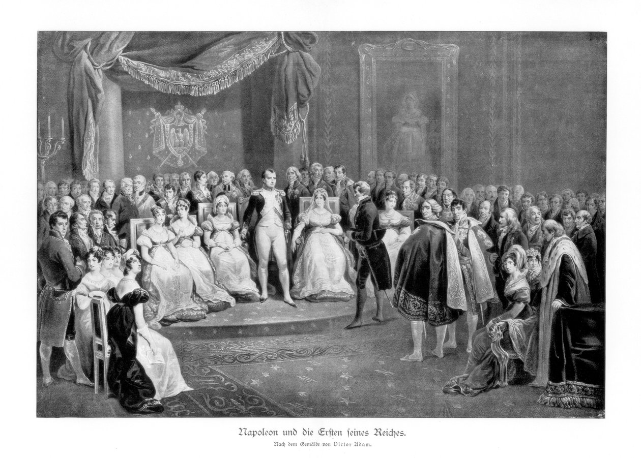 Napoleon en het eerste van zijn rijken, ca. 1804-1814 door Unbekannt