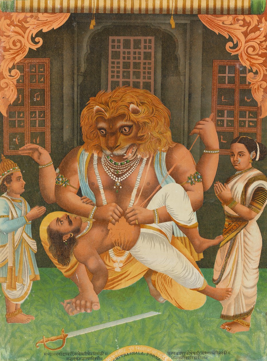 Narasimha, 1886 door Unbekannt