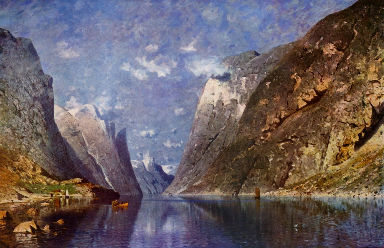 Narofiord, Noorwegen, 1936 door Unbekannt