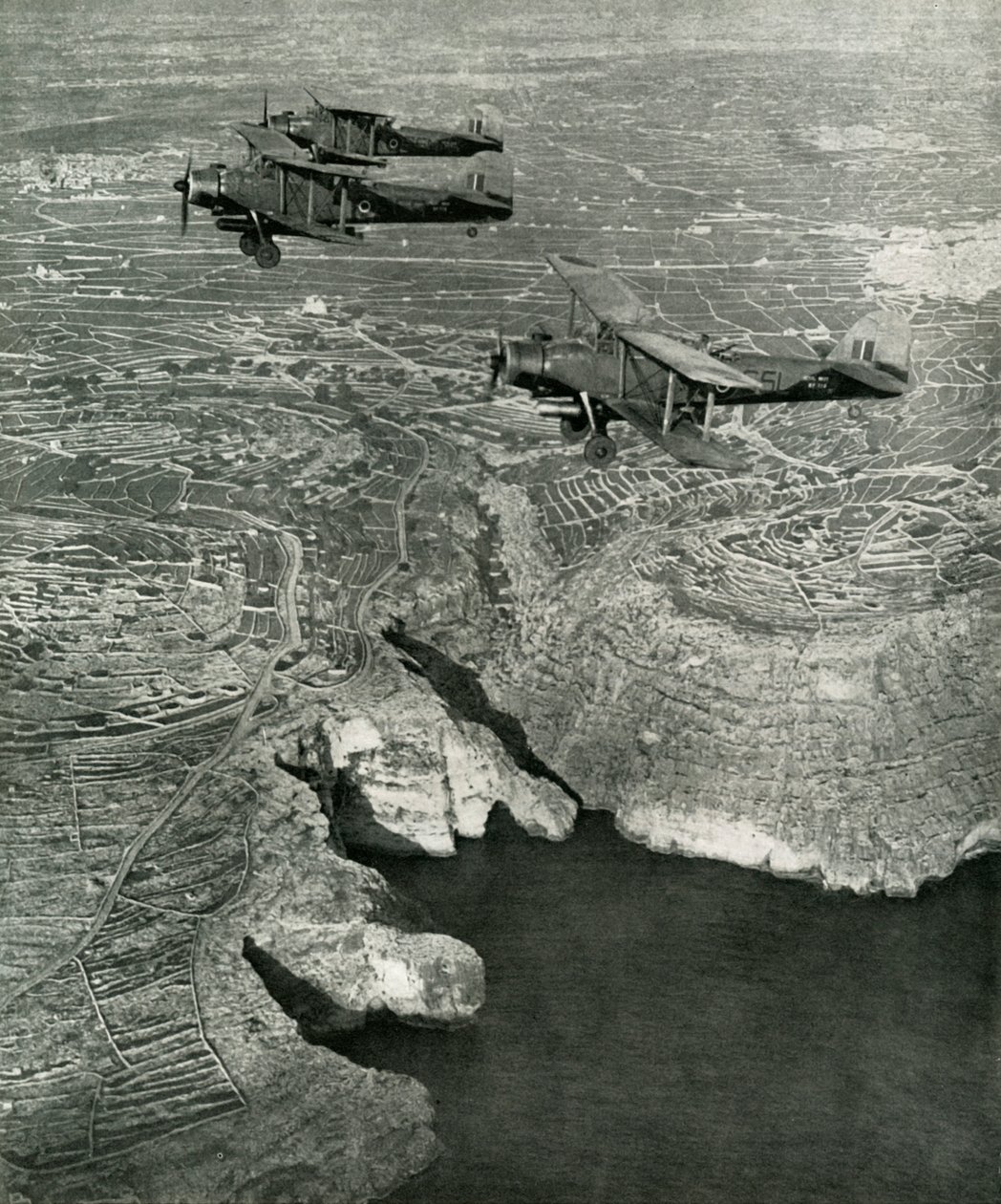 Marine Albacores maakten deel uit van de aanvalsmacht, ca. 1942-1943, 1945 door Unbekannt