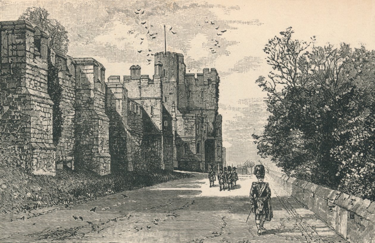North Terrace en Winchester Tower door Unbekannt