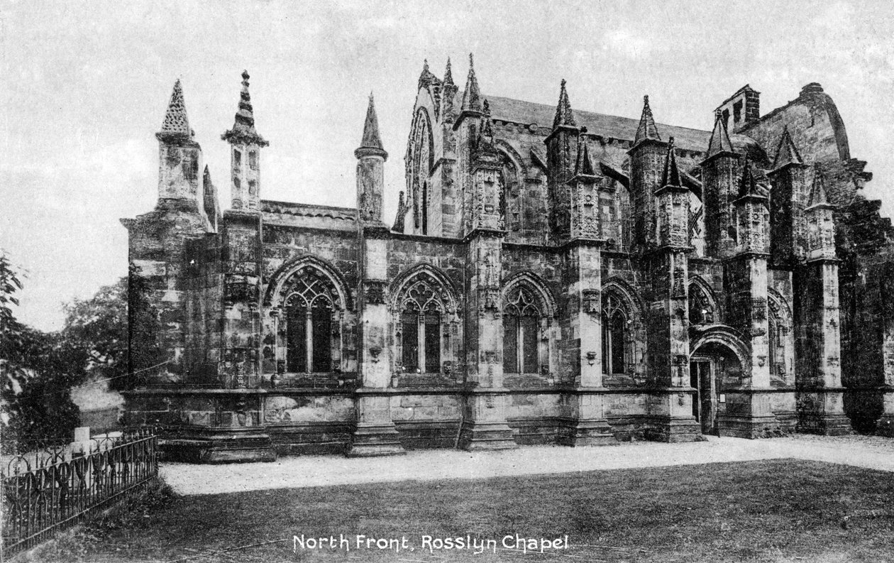 Noordkant, Rosslyn Chapel, Midlothian, Schotland, 20e eeuw door Unbekannt
