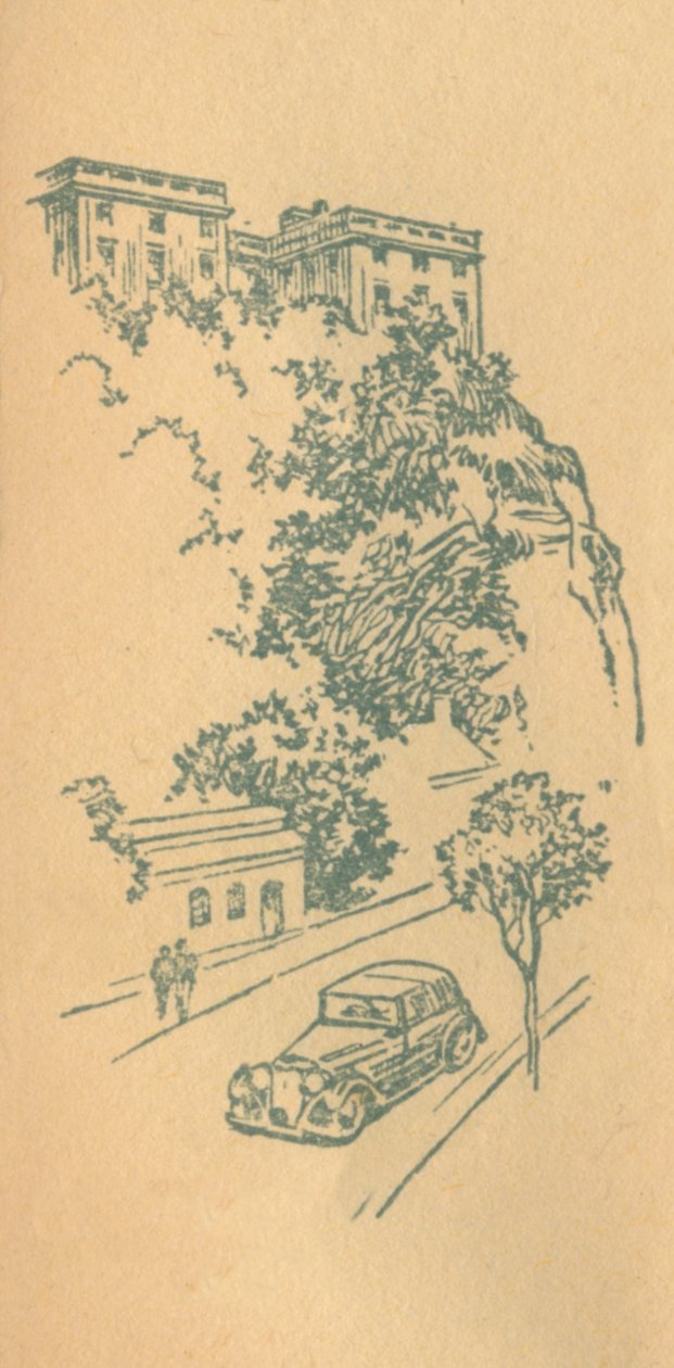 Kasteel van Nottingham, ca. 1936 door Unbekannt