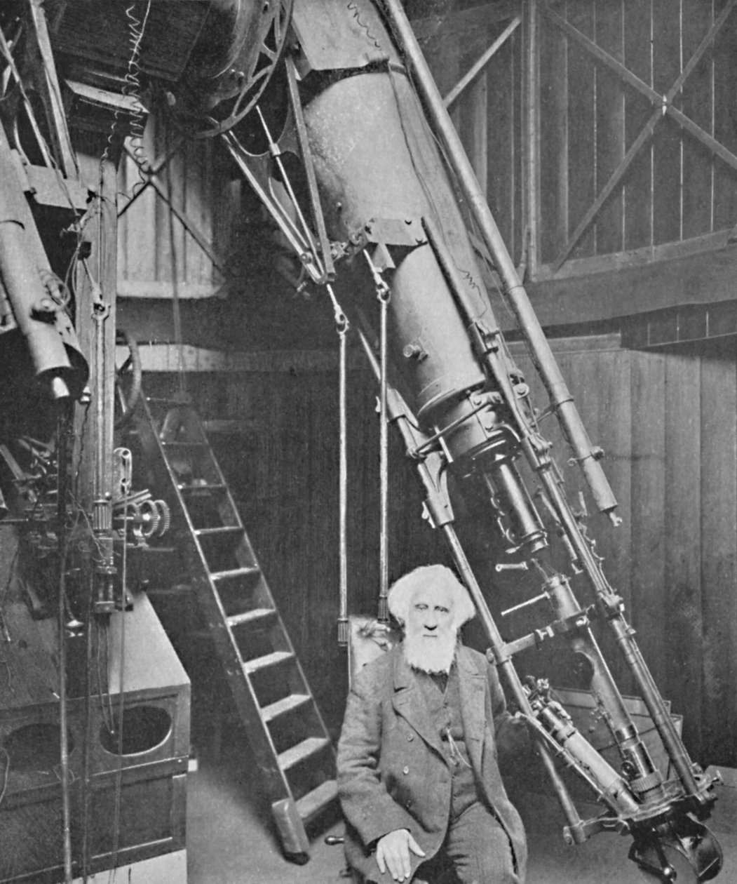 Observatorium van Sir William Huggins, K.C.B., Tulse Hill door Unbekannt