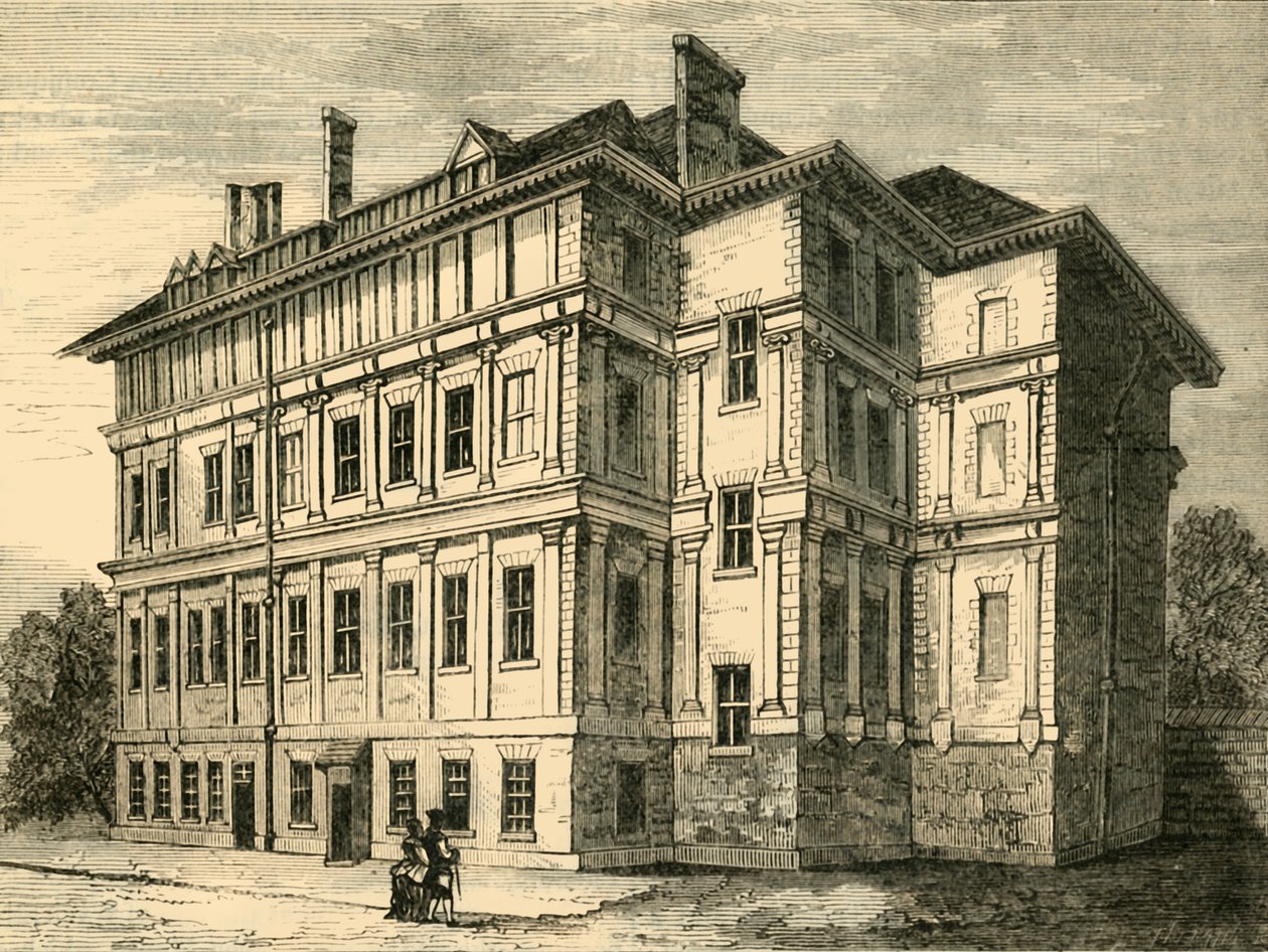 Oude Craven House, 1800 door Unbekannt