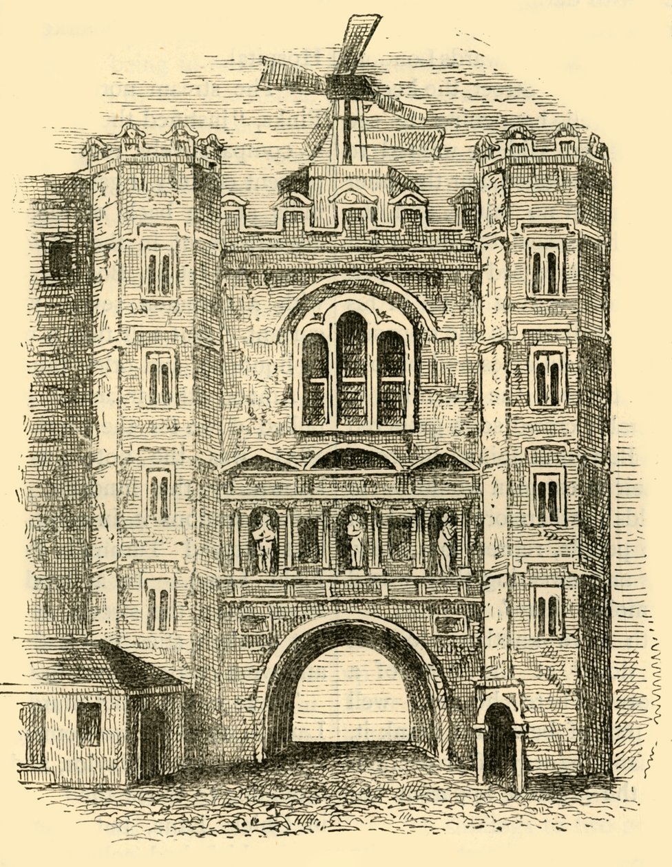 Oude Newgate door Unbekannt