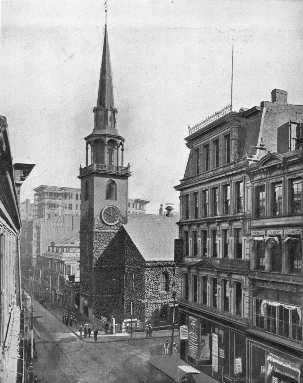 Old South Church, Boston, VS, ca. 1900 door Unbekannt