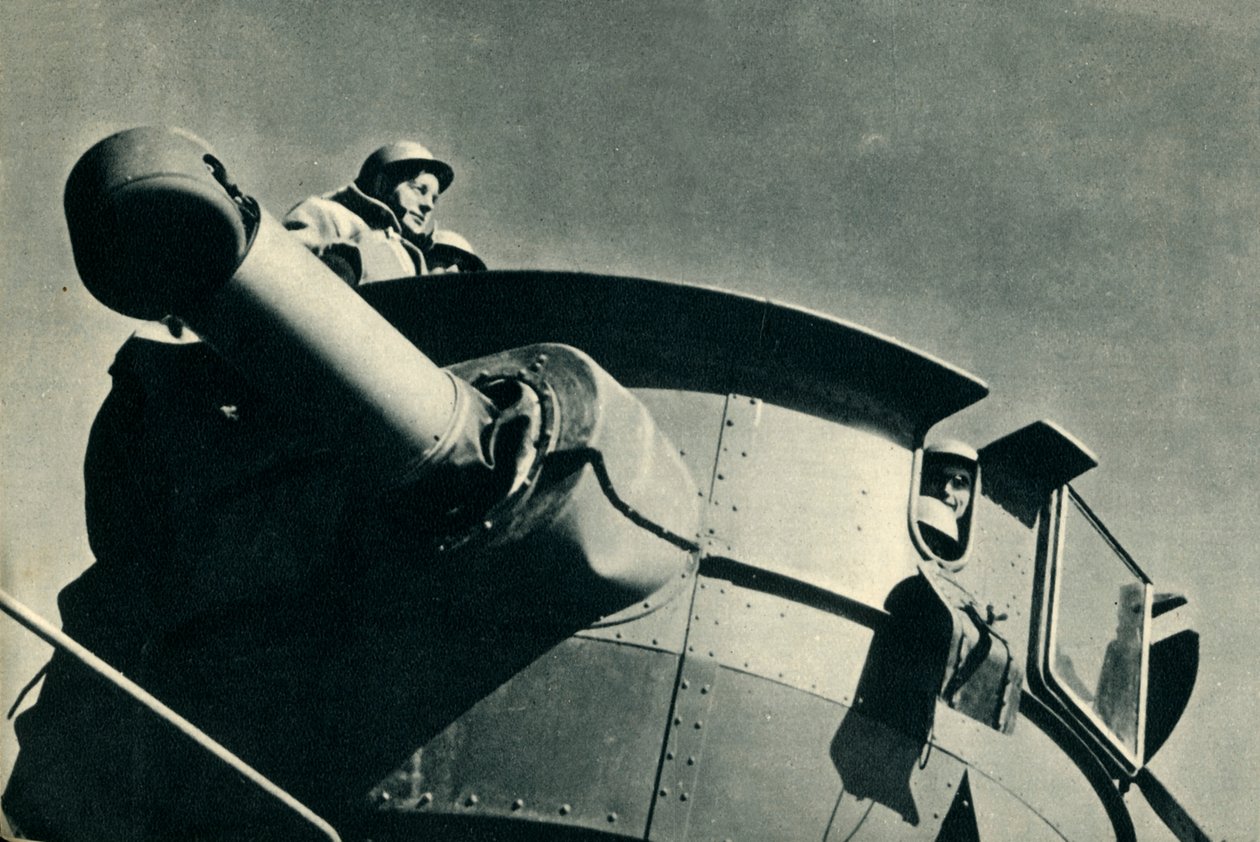 Aan Boord van De Ark - op wacht..., c1940, 1942 door Unbekannt
