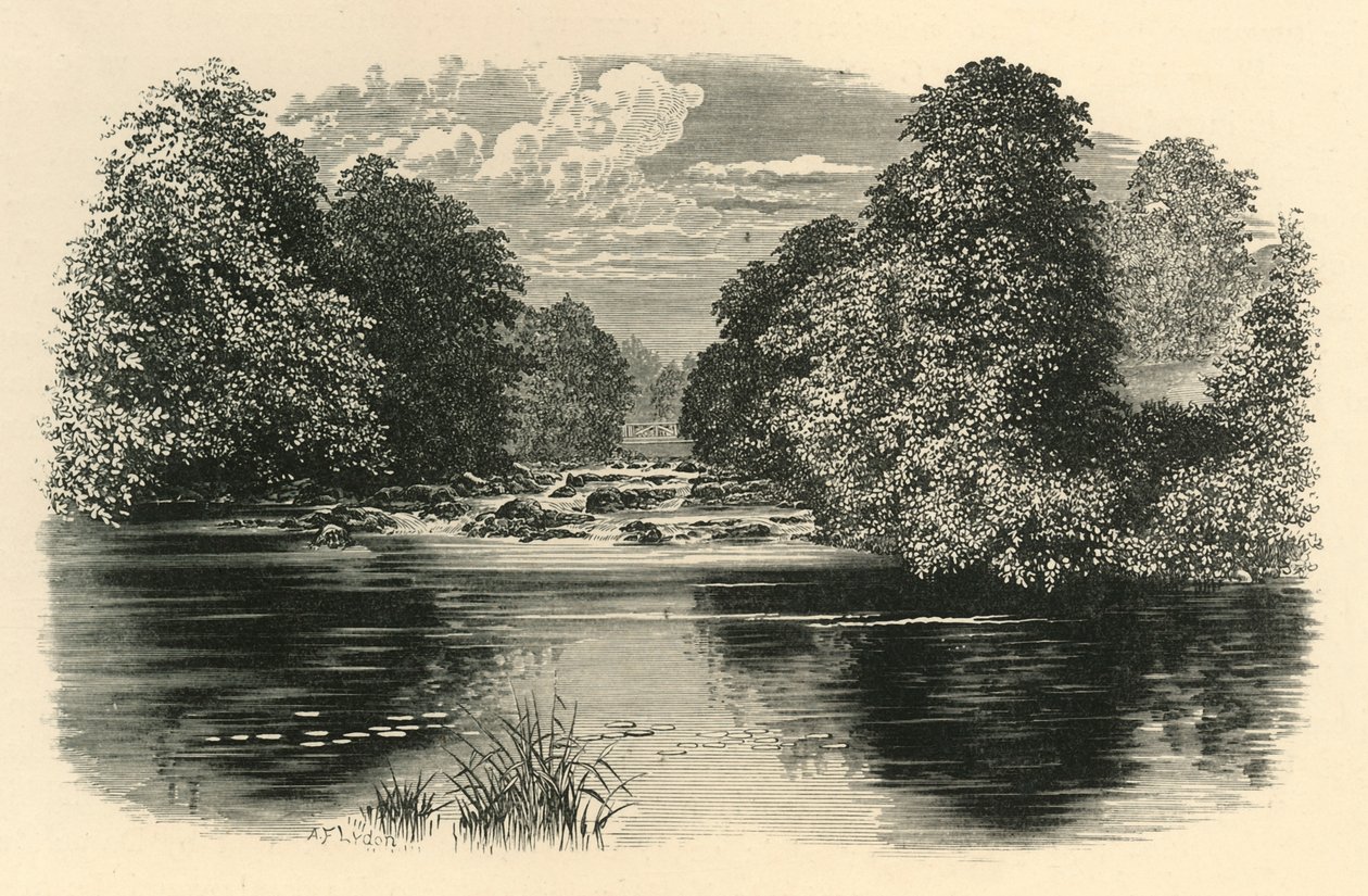 Op de Brathay, ca. 1890 door Unbekannt