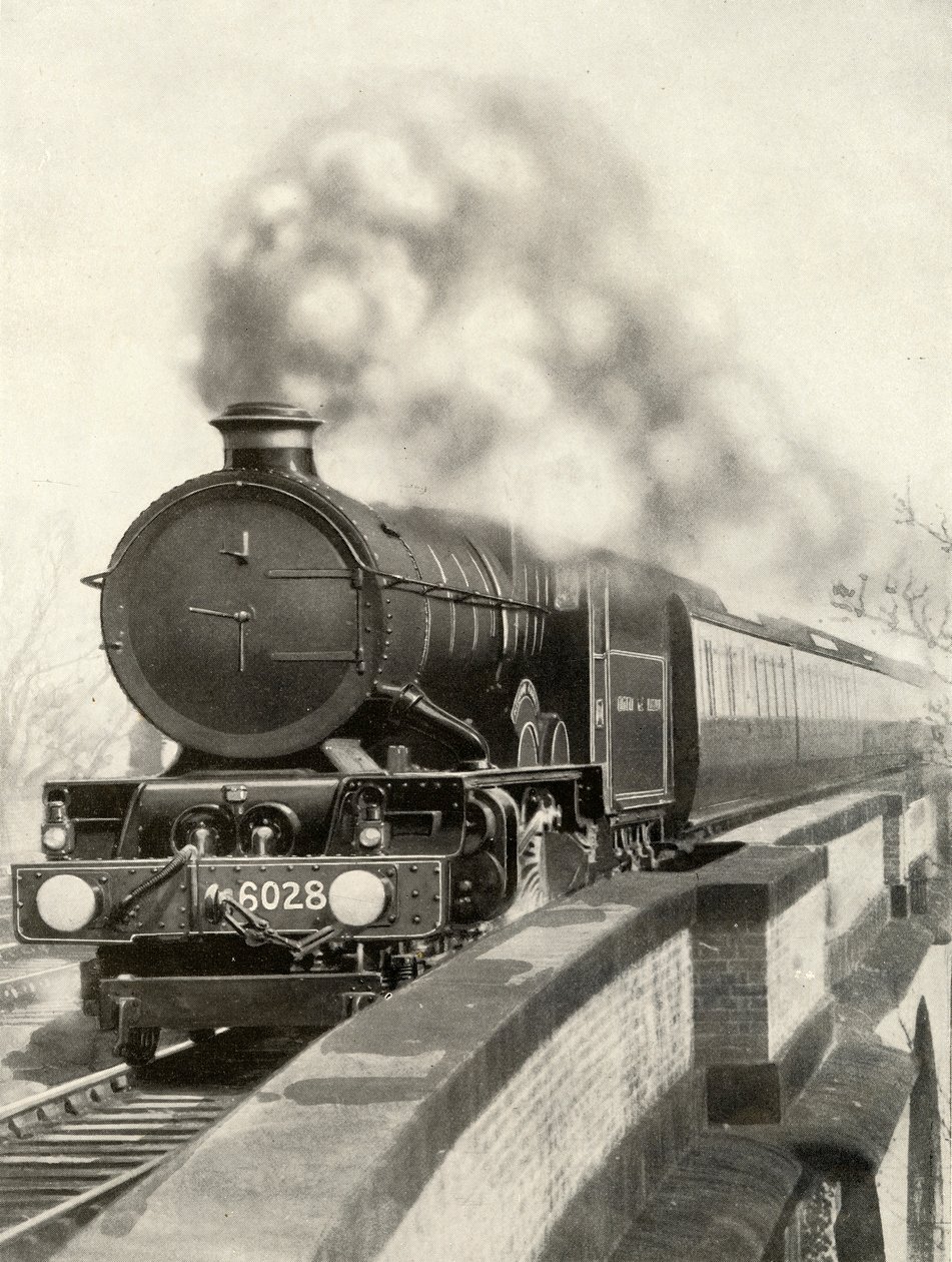 Op de route van de Cornish Riviera, Limited. Een sneltrein op de Great Western-lijn, 1935-36 door Unbekannt