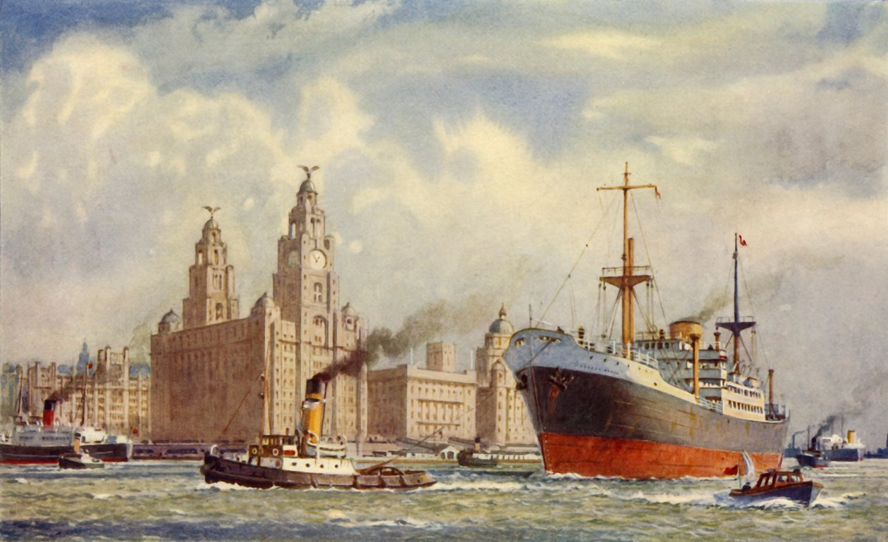 Een van de Zee Poorten van Groot-Brittannië, ca. 1948 door Unbekannt