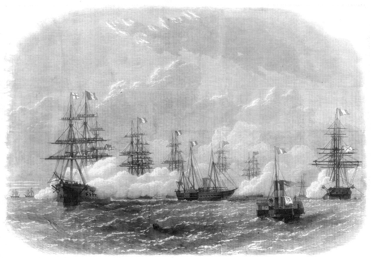 Opening van het Suezkanaal, Egypte, 1869 door Unbekannt