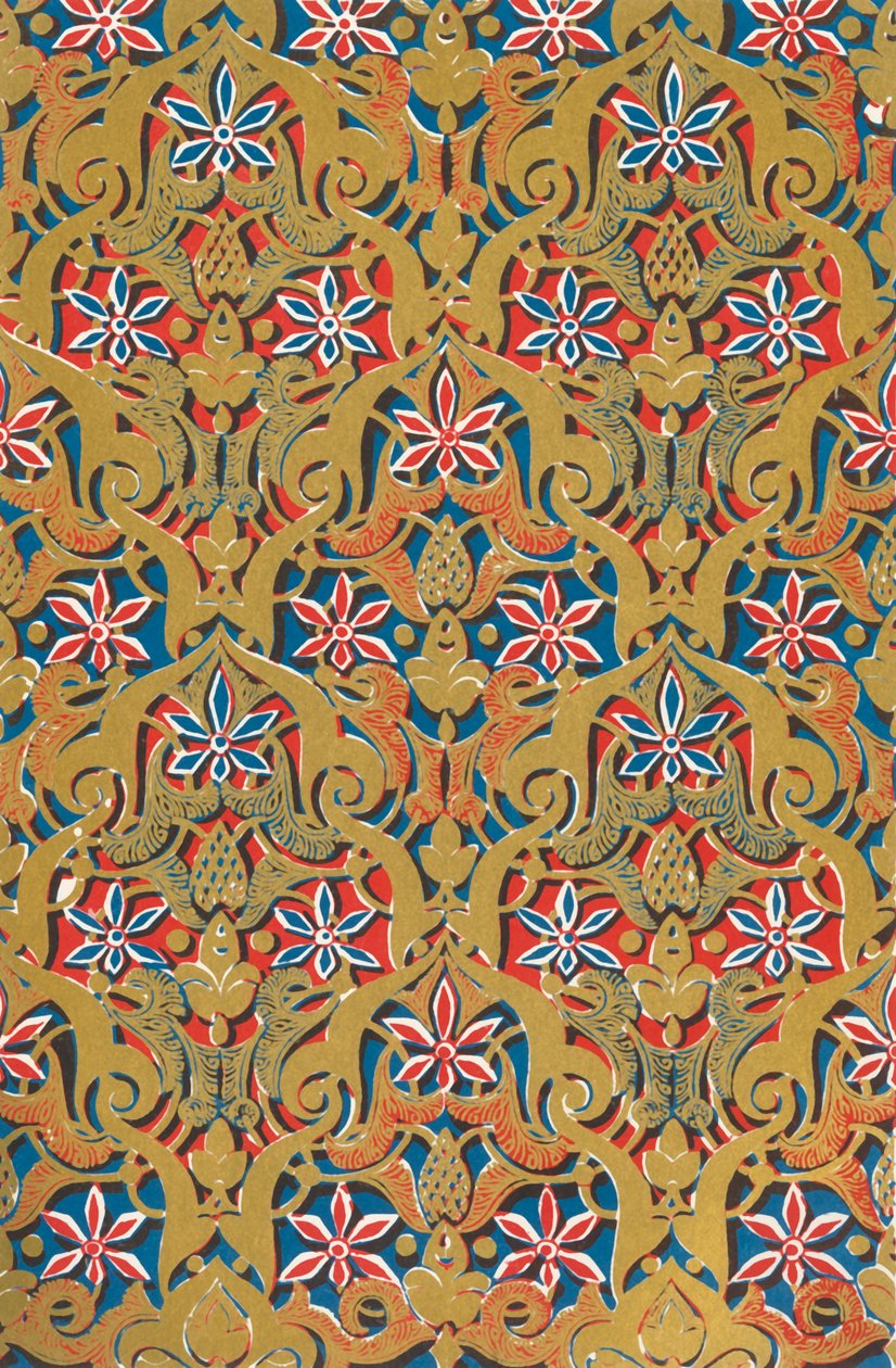 Ornament boven bogen bij de ingang van het Hof van de Leeuwen, 1907 door Unbekannt
