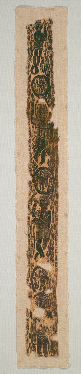 Ornamentale Schouderband van een Tuniek, 600-650 door Unbekannt