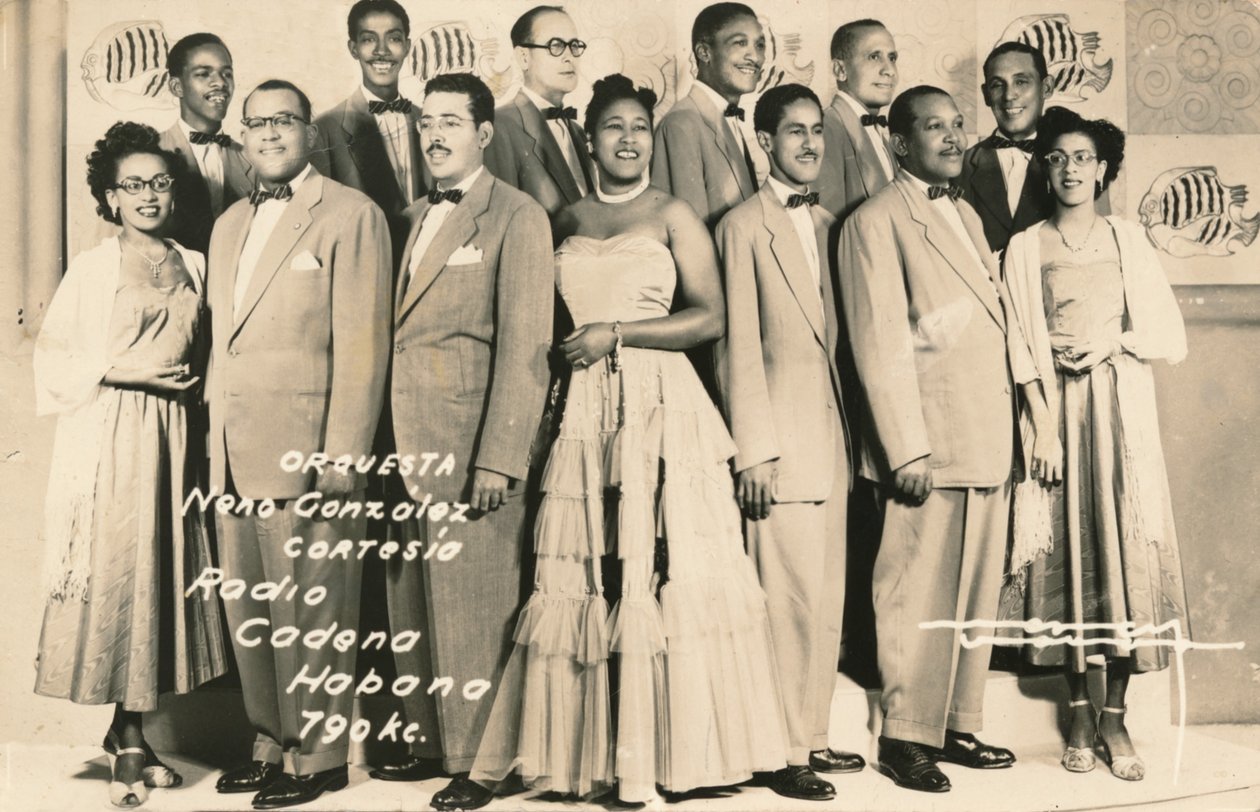 Orquesta: Neno Gonzalez Cortesia - Radio Cadena Habana, ca. 1910 door Unbekannt