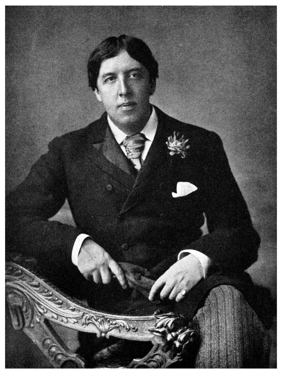 Oscar Wilde, Iers geboren toneelschrijver en humorist, ca. 1891 1956 door Unbekannt